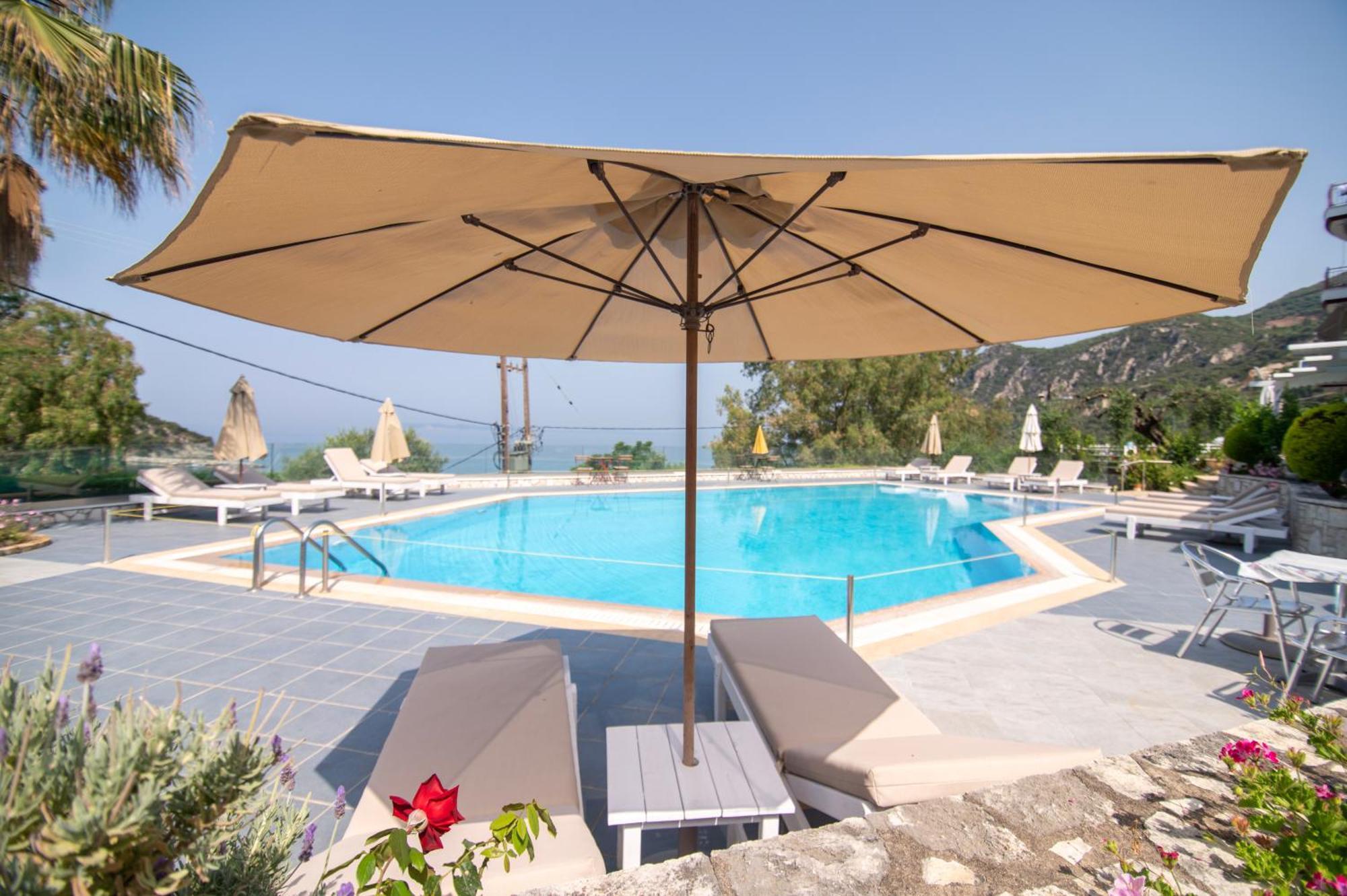 Hotelsunnybeachgr Perdika  Eksteriør billede